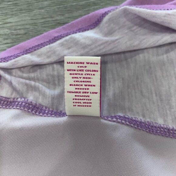 Leoma Lovegrove Top Women’s Large Colorful Asymmetrical Beach Art Short Sleeve - Picture 7 of 7